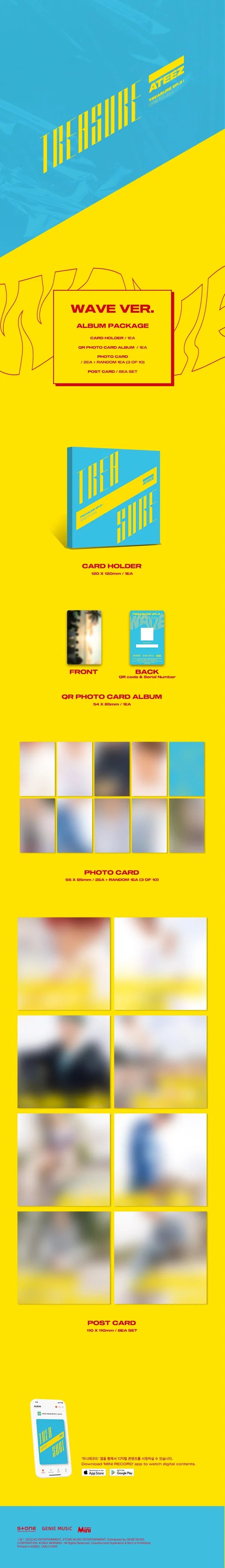ATEEZ 에이티즈 - [TREASURE EP.3 : One to All] Meta Album (Platform Version)
