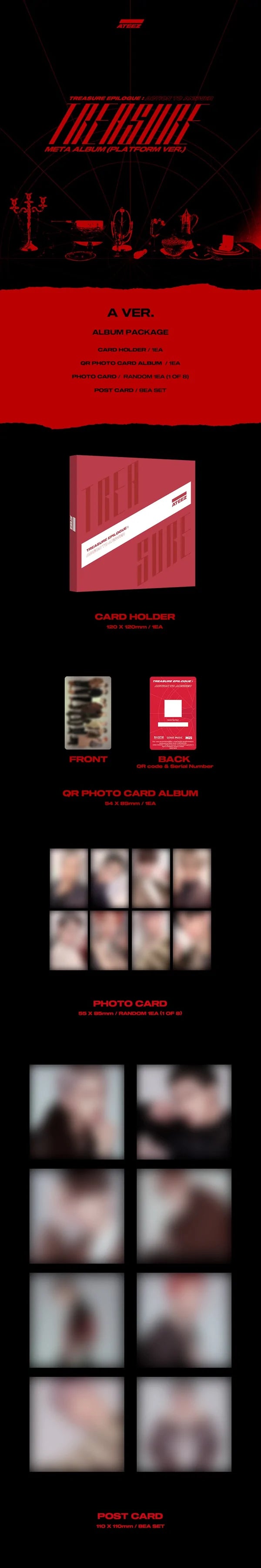 ATEEZ 에이티즈 - [TREASURE EP.EPILOGUE : Action to Answer] Meta Album (Platform Version)