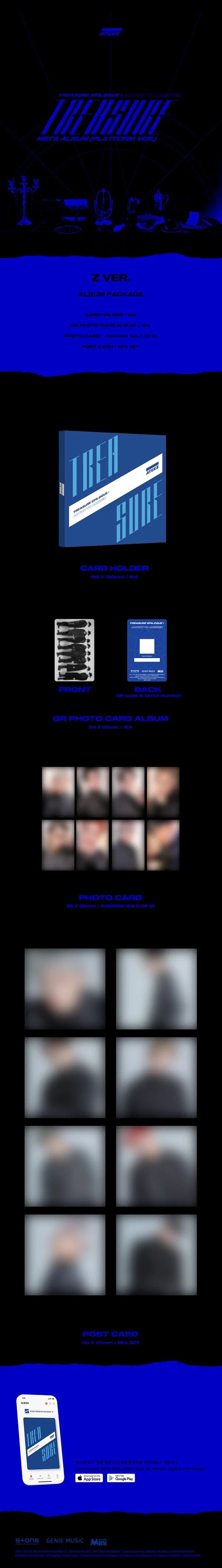 ATEEZ 에이티즈 - [TREASURE EP.EPILOGUE : Action to Answer] Meta Album (Platform Version)