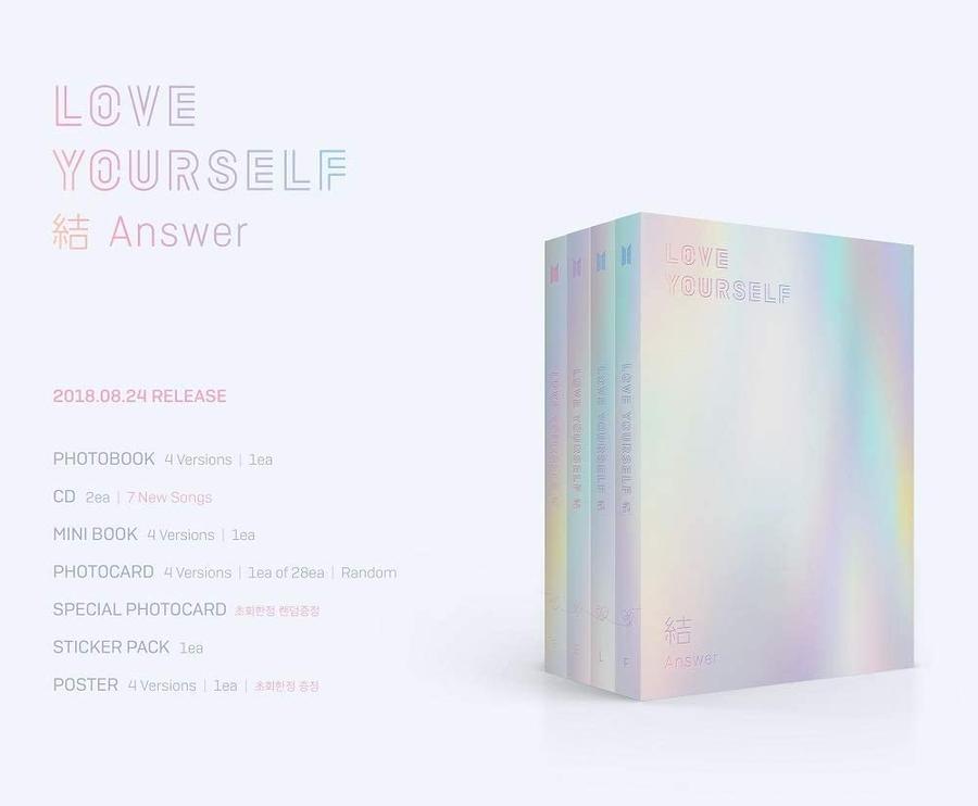 BTS 방탄소년단 - 3rd Repackage Album 'LOVE YOURSELF: Answer'
