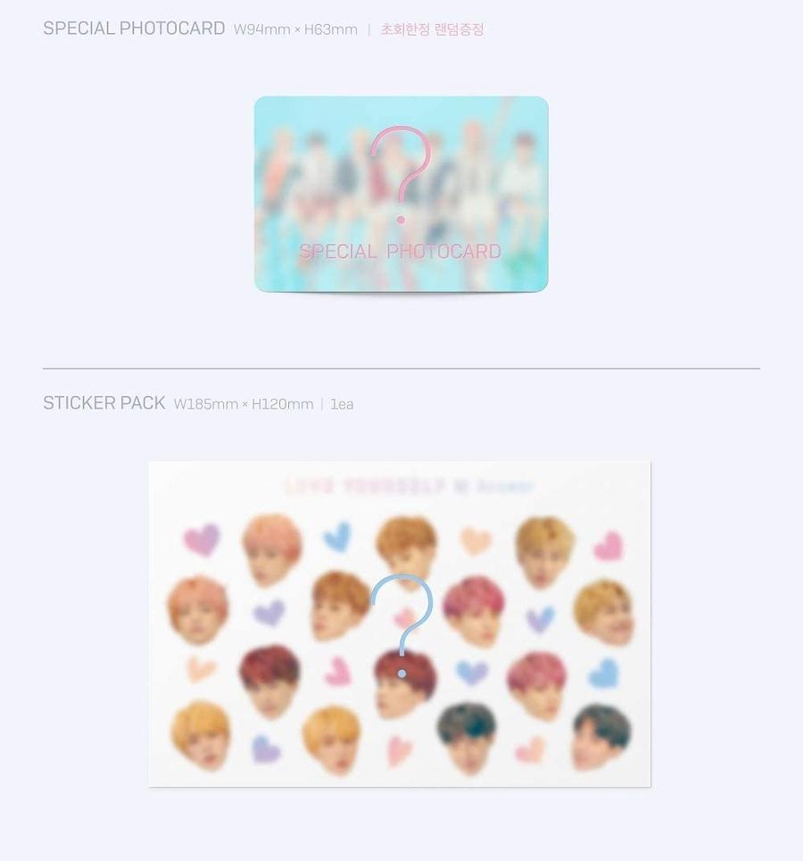 BTS 방탄소년단 - 3rd Repackage Album 'LOVE YOURSELF: Answer'