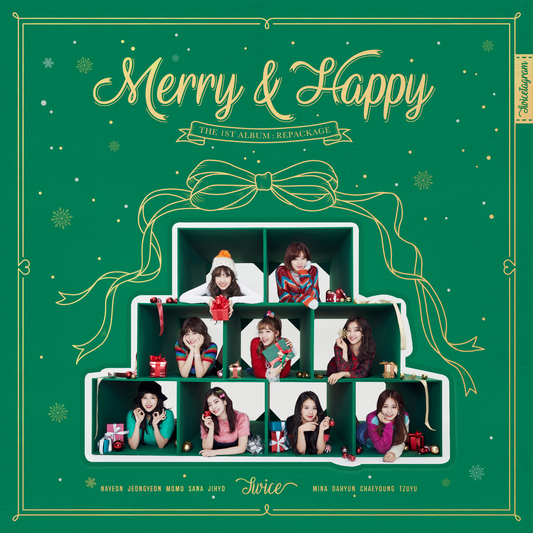 TWICE 트와이스 - 1st Album Repackage ‘Merry & Happy’