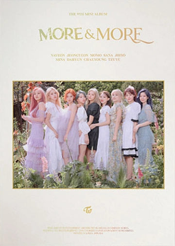 TWICE 트와이스 - 9th Mini-Album 'MORE & MORE'