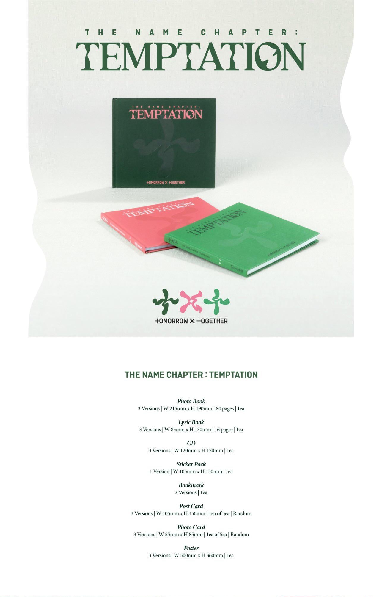 TXT - Mini-Album 'The Name Chapter: TEMPTATION'