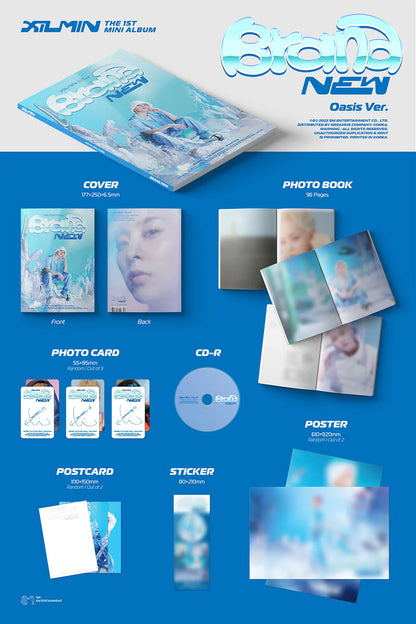 EXO - XIUMIN - 1st Mini-Album 'Brand New' (Photobook Version)