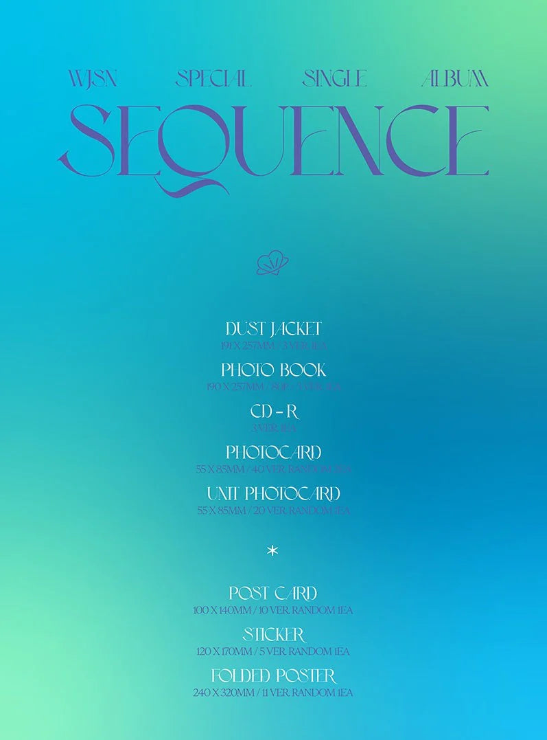 [FINAL SALE] WJSN 우주소녀 Cosmic Girls - Special Single 'Sequence'