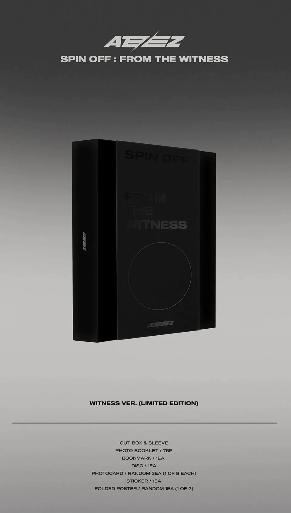 ATEEZ 에이티즈 - SPIN OFF : FROM THE WITNESS (Limited Edition - WITNESS Version)