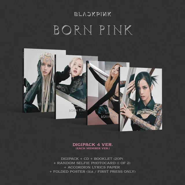 BLACKPINK - 'BORN PINK' (Digipack Version)