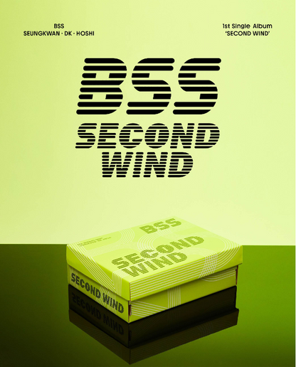 Seventeen 세븐틴 - BSS (BooSeokSoon) - 1st Single Album 'SECOND WIND' (Special Version)