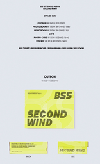 Seventeen 세븐틴 - BSS (BooSeokSoon) - 1st Single Album 'SECOND WIND' (Special Version)