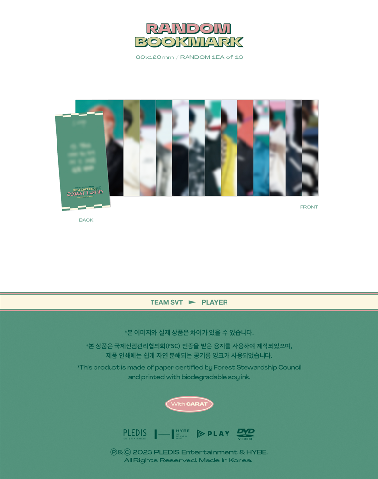 Seventeen 세븐틴 - 2022 SVT 6TH FAN MEETING 'SEVENTEEN in CARAT LAND' Memory Book (DVD Set)