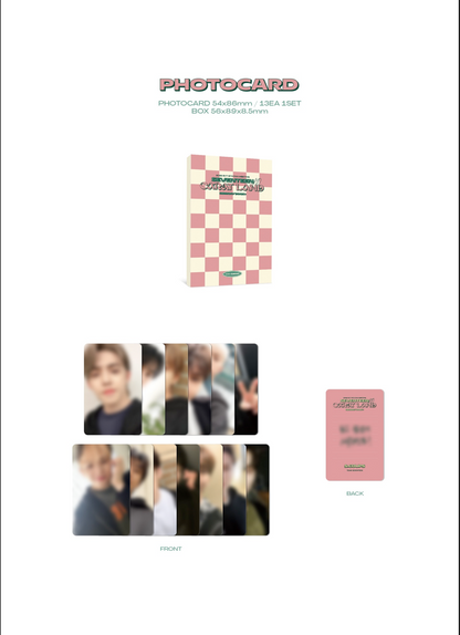 Seventeen 세븐틴 - 2022 SVT 6TH FAN MEETING 'SEVENTEEN in CARAT LAND' Memory  Book [DIGITAL CODE]