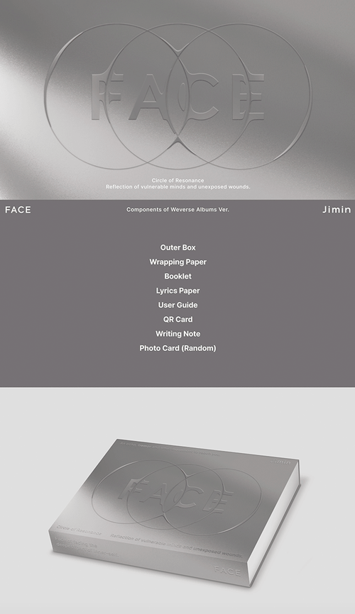 BTS - JIMIN - 1st Solo Album 'FACE' (Weverse Version)
