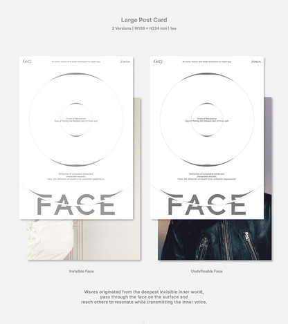BTS - JIMIN - 1st Solo Album 'FACE' (Photobook Version)