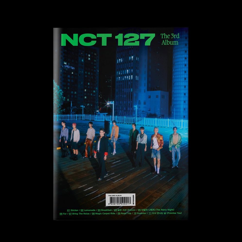 NCT 127 - The 3rd Album 'Sticker' (Seoul City Version)