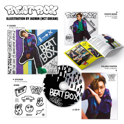 NCT DREAM - 2nd Repackage Album 'BEATBOX' (Jewel Case Version)