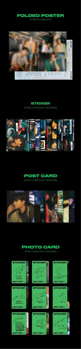 NCT 127 - The 3rd Album 'Sticker' (Seoul City Version)
