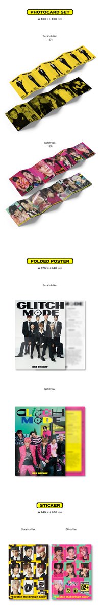 NCT DREAM - 2nd Album 'Glitch Mode' (Photobook Version)