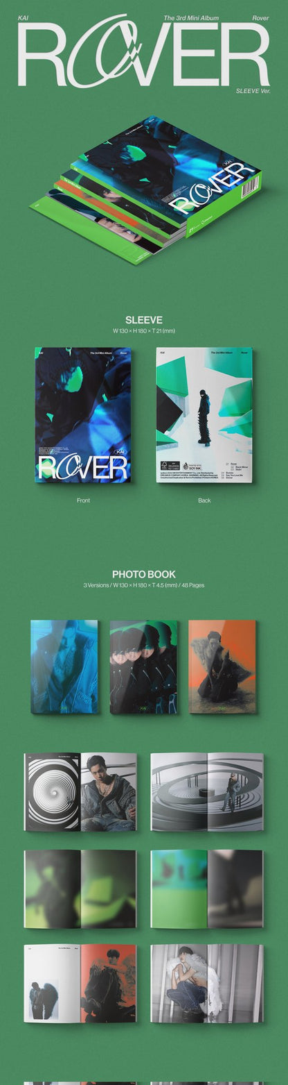 EXO - KAI - 3rd Mini-Album 'Rover' (Sleeve Version)