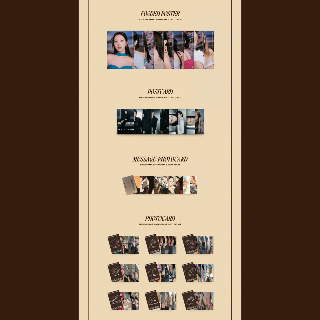 TWICE 트와이스 - 12th Mini-Album 'READY TO BE'