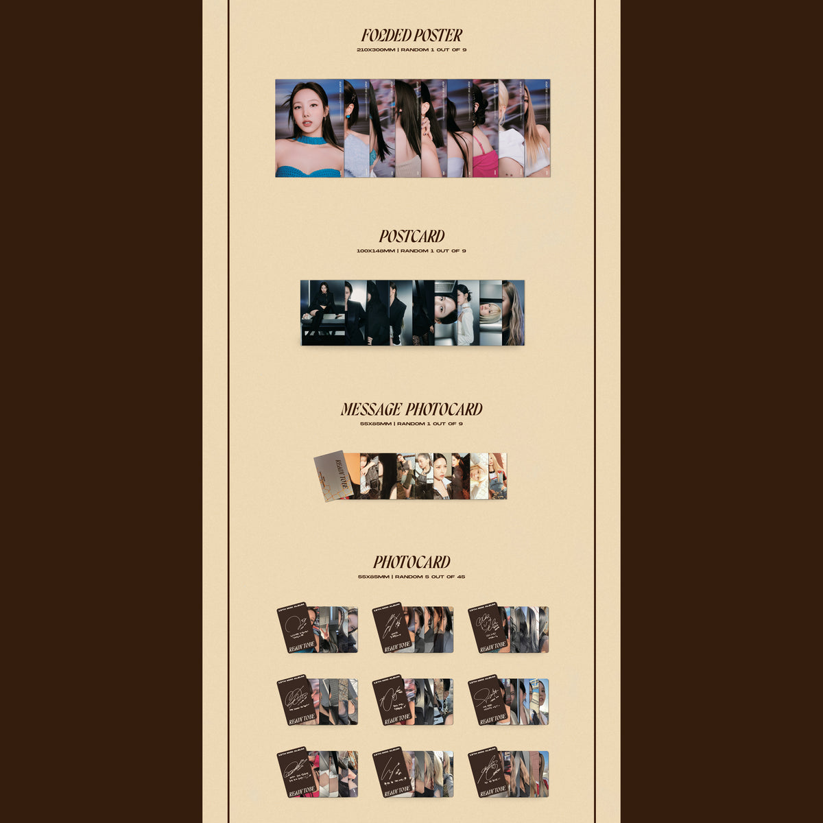 TWICE 트와이스 - 12th Mini-Album 'READY TO BE'