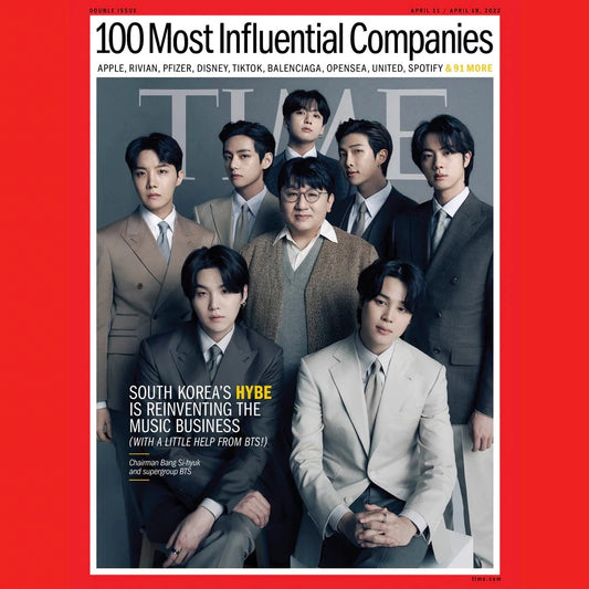 BTS 방탄소년단 - TIME Magazine [BTS feat. Bang Si-Hyuk, April 2022]