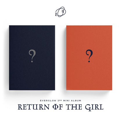 EVERGLOW - 3rd Mini-Album 'Return of the girl'