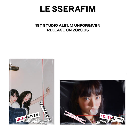 LE SSERAFIM - 1st Studio Album ‘UNFORGIVEN’ (Weverse Albums Version)