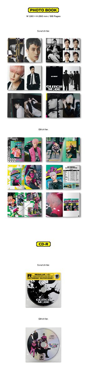 NCT DREAM - 2nd Album 'Glitch Mode' (Photobook Version)