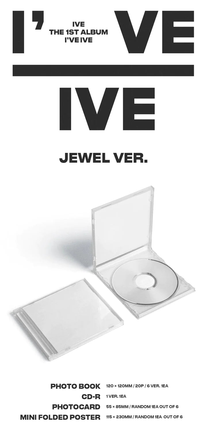 IVE - 1st Full Album 'I'VE IVE' (Jewel Version)