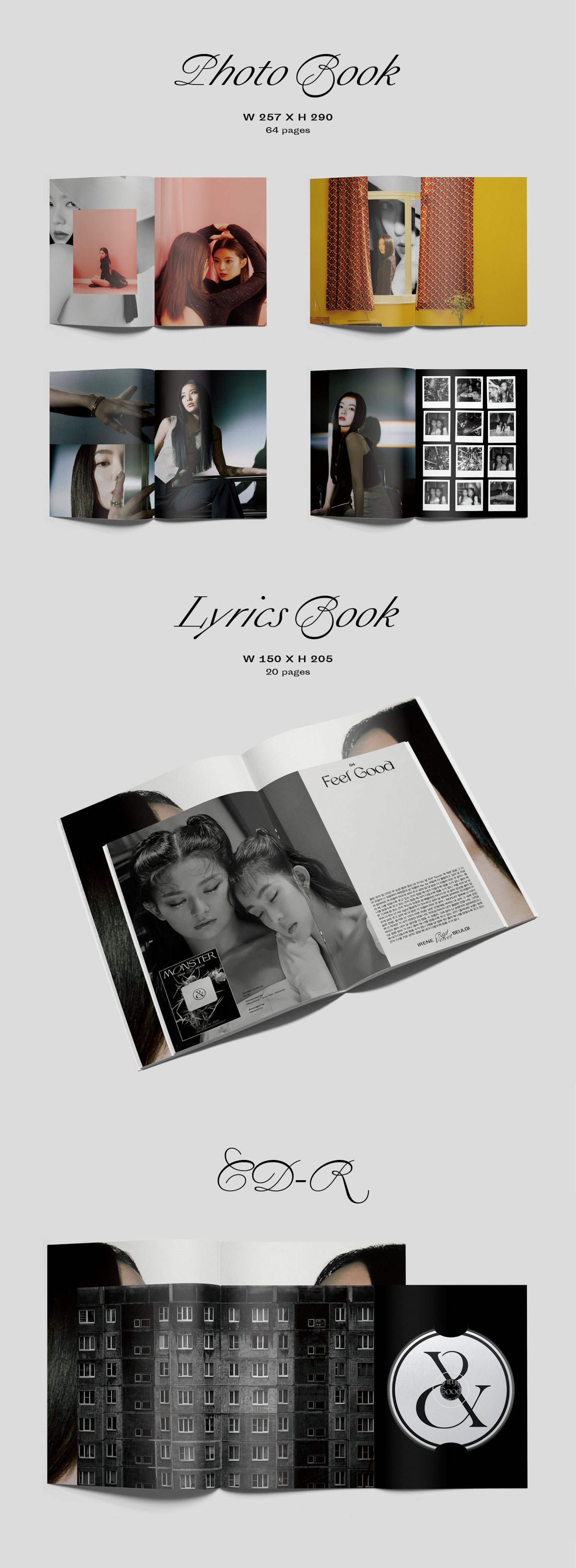 Red Velvet - IRENE & SEULGI - 1st Mini Album ‘Monster’ (Base Note Ver.)