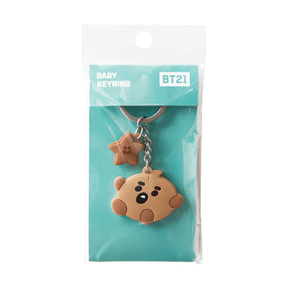 BT21 - BABY SILICON KEY RINGS