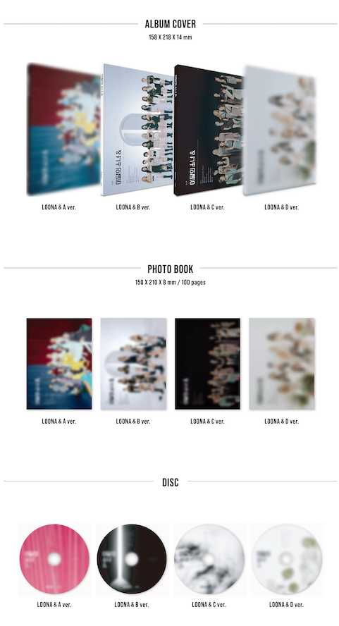 LOONA 이달의 소녀 - 4th Mini-Album '&'