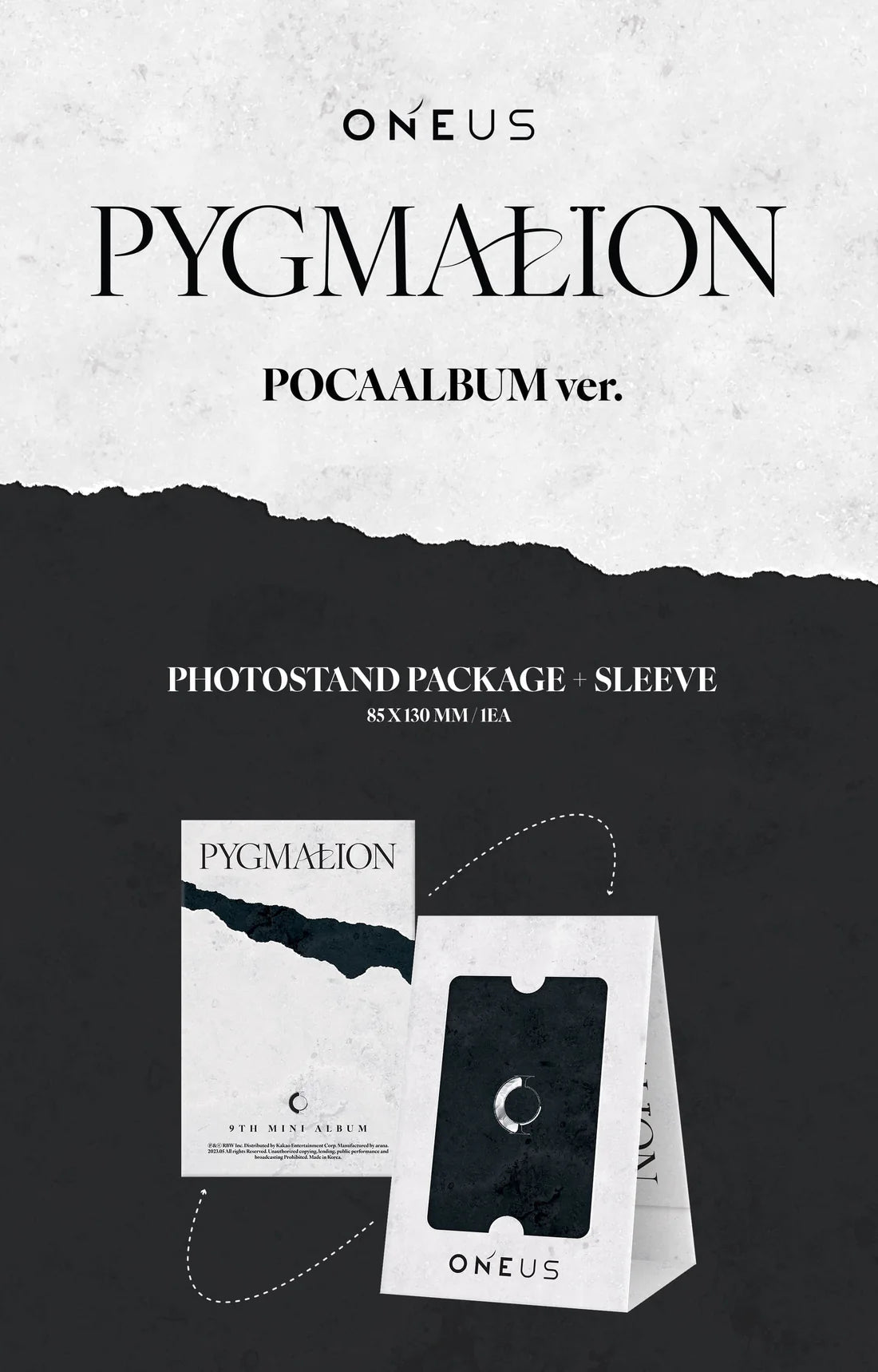 ONEUS - 9th Mini-Album ‘PYGMALION' (POCA ALBUM Version)