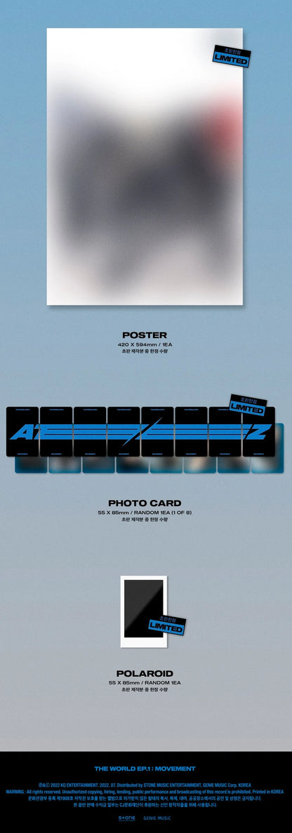ATEEZ 에이티즈 - 8th Mini-Album 'THE WORLD EP. 1: MOVEMENT'