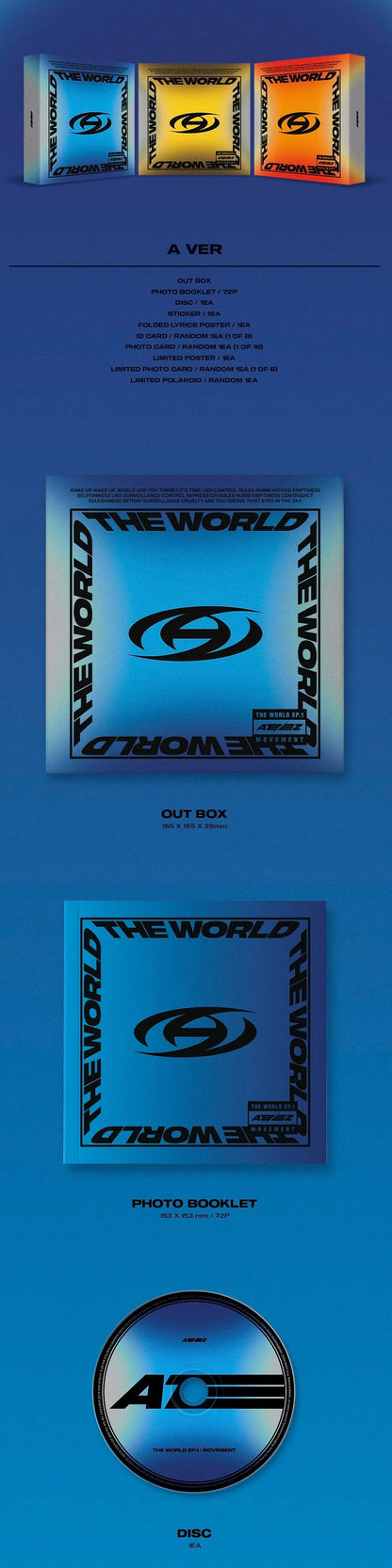ATEEZ 에이티즈 - 8th Mini-Album 'THE WORLD EP. 1: MOVEMENT'
