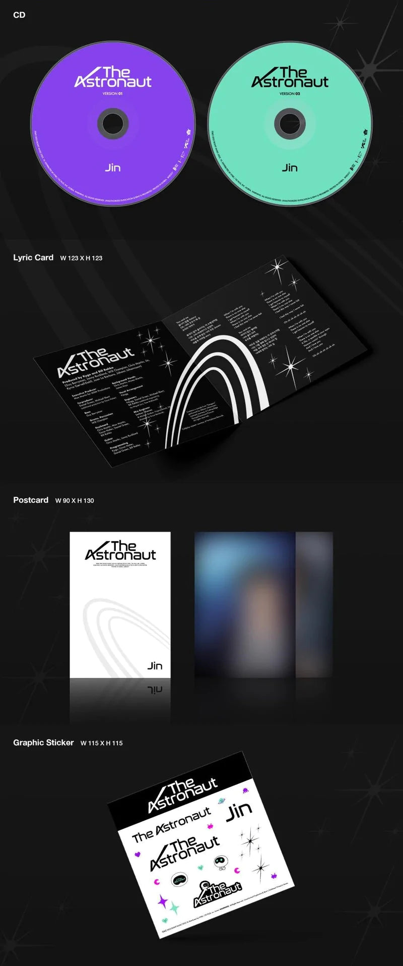 BTS - JIN - 1st Single 'The Astronaut'
