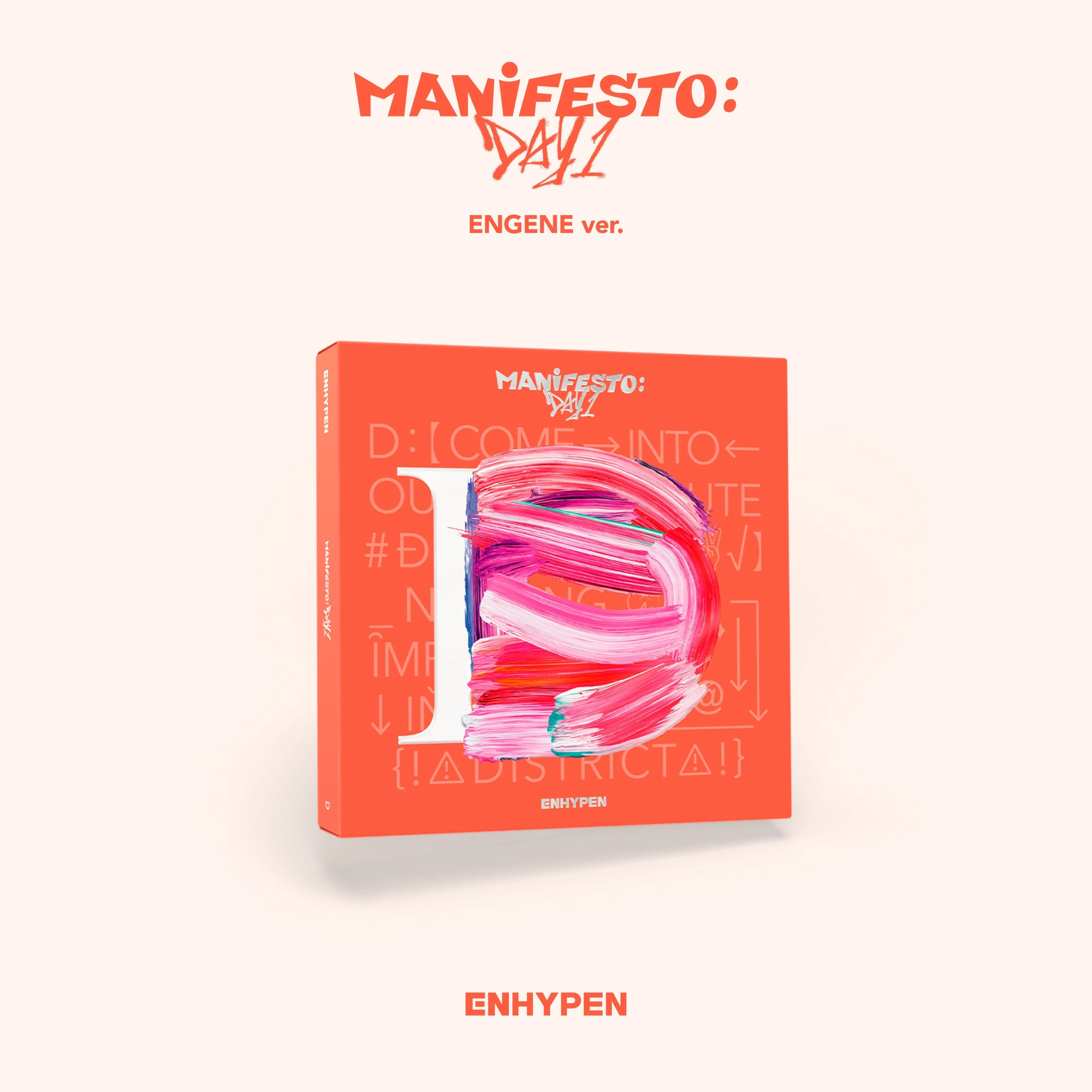 ENHYPEN 엔하이픈 - 3rd EP 'MANIFESTO: Day 1’ (ENGENE Version)