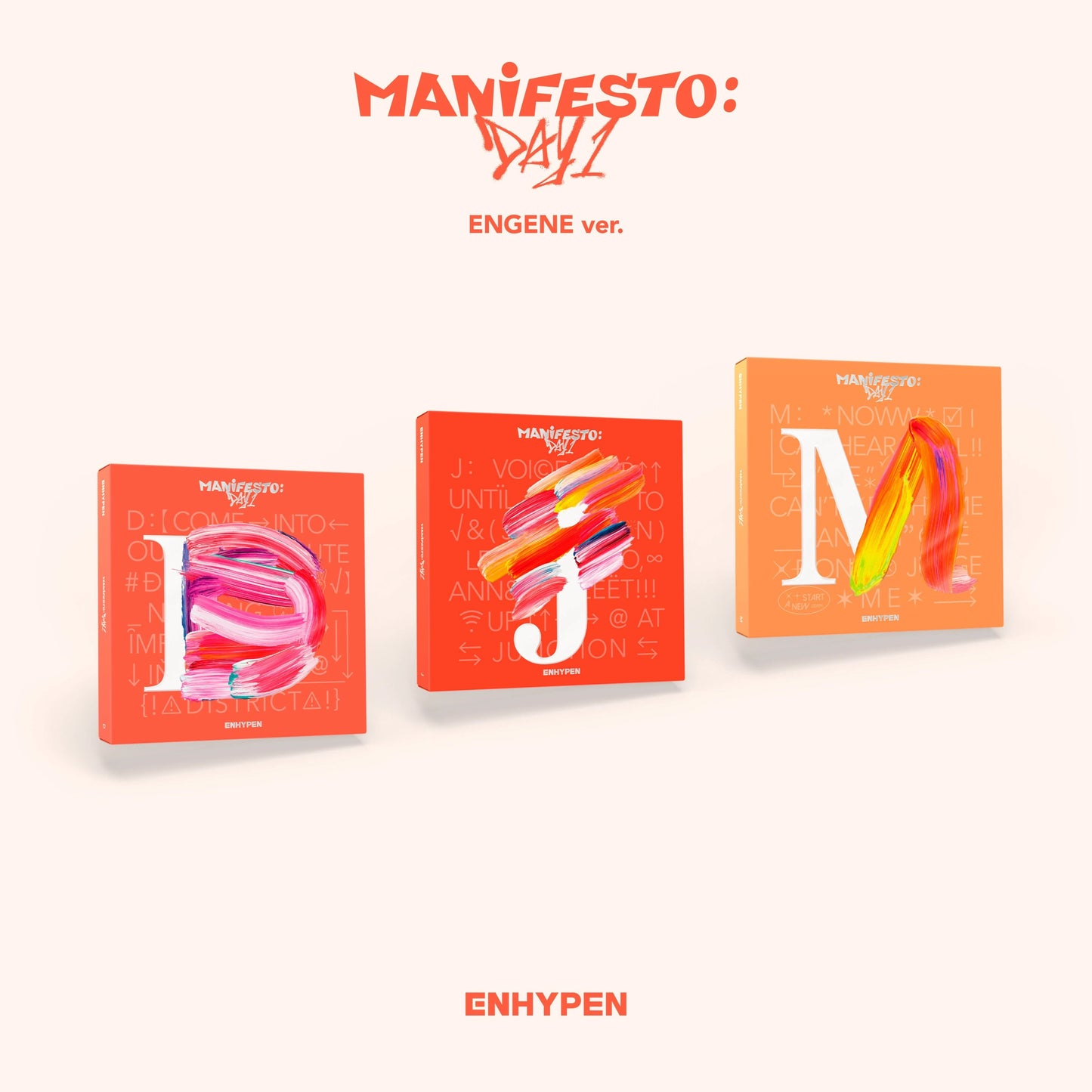 ENHYPEN 엔하이픈 - 3rd EP 'MANIFESTO: Day 1’ (ENGENE Version)