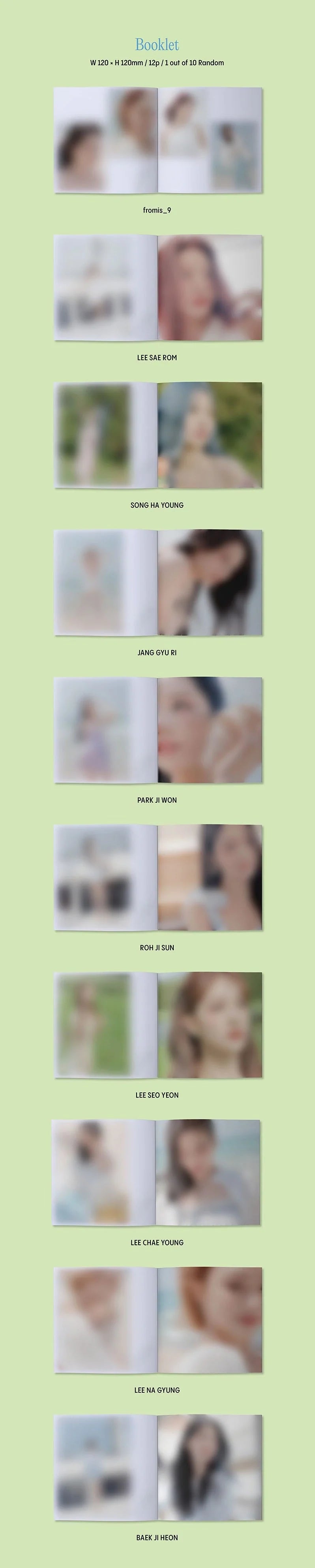 fromis_9 - 5th Mini-Album ‘from our Memento Box' (Jewel Case Version)