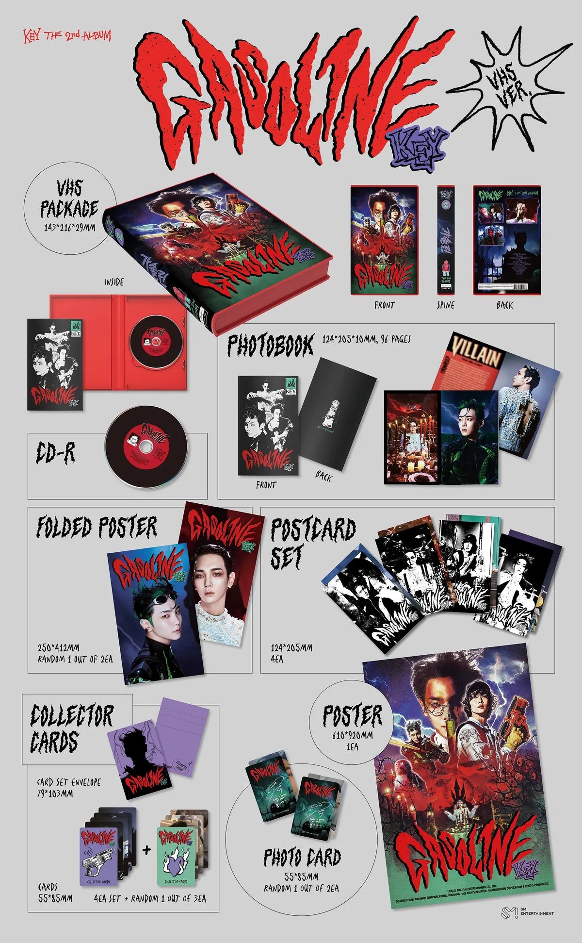 SHINee - KEY - 2nd Album ‘Gasoline’ (VHS Version)