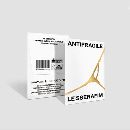 LE SSERAFIM - 2nd Mini-Album ‘ANTIFRAGILE’ (Weverse Albums Version)