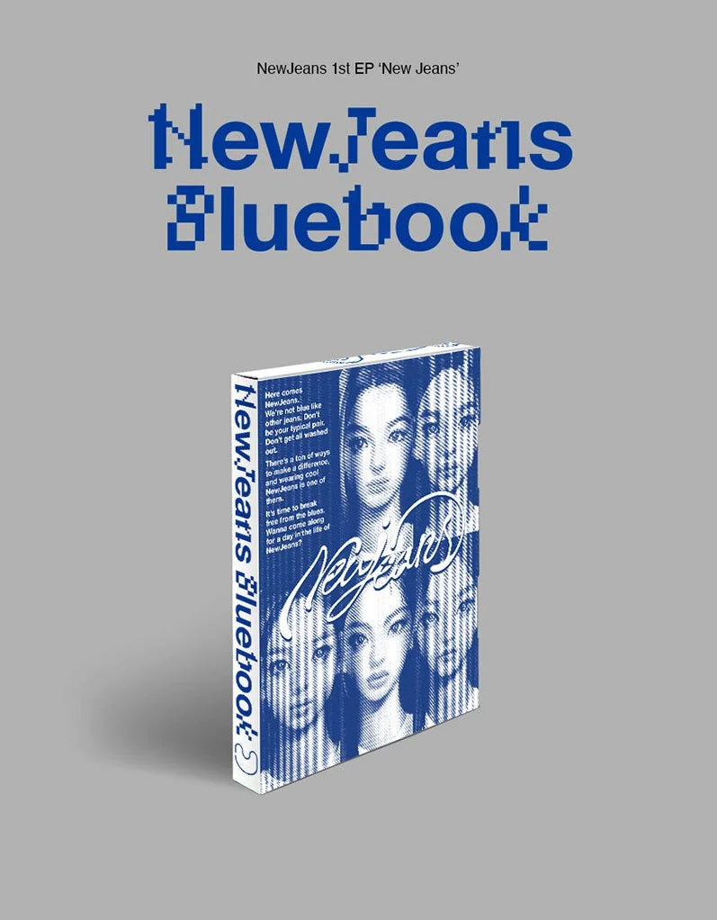 NewJeans - 1st EP 'NEW JEANS' (BLUE BOOK Version)
