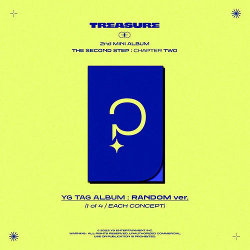 [FINAL SALE] TREASURE - 2nd Mini-Album ‘THE SECOND STEP: CHAPTER TWO’ (YG TAG ALBUM Version)