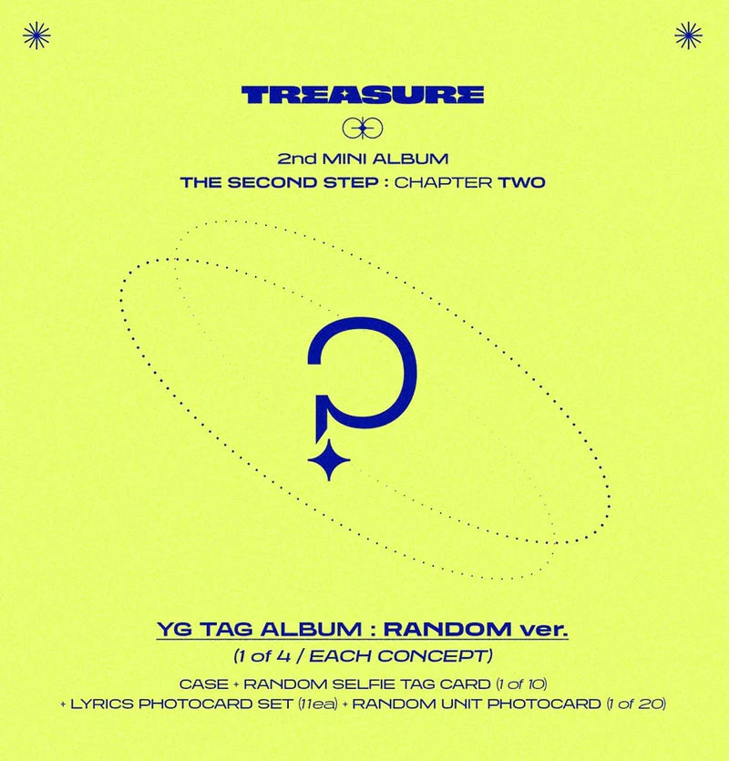 [FINAL SALE] TREASURE - 2nd Mini-Album ‘THE SECOND STEP: CHAPTER TWO’ (YG TAG ALBUM Version)