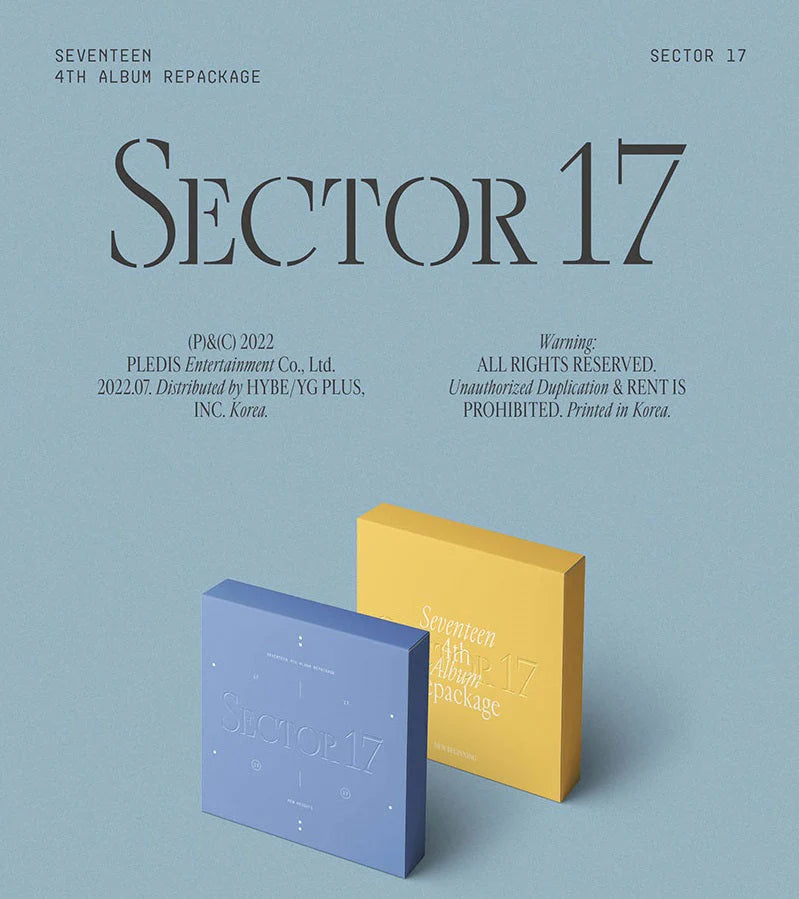 Seventeen 세븐틴 - 4th Album Repackage ‘Sector 17'