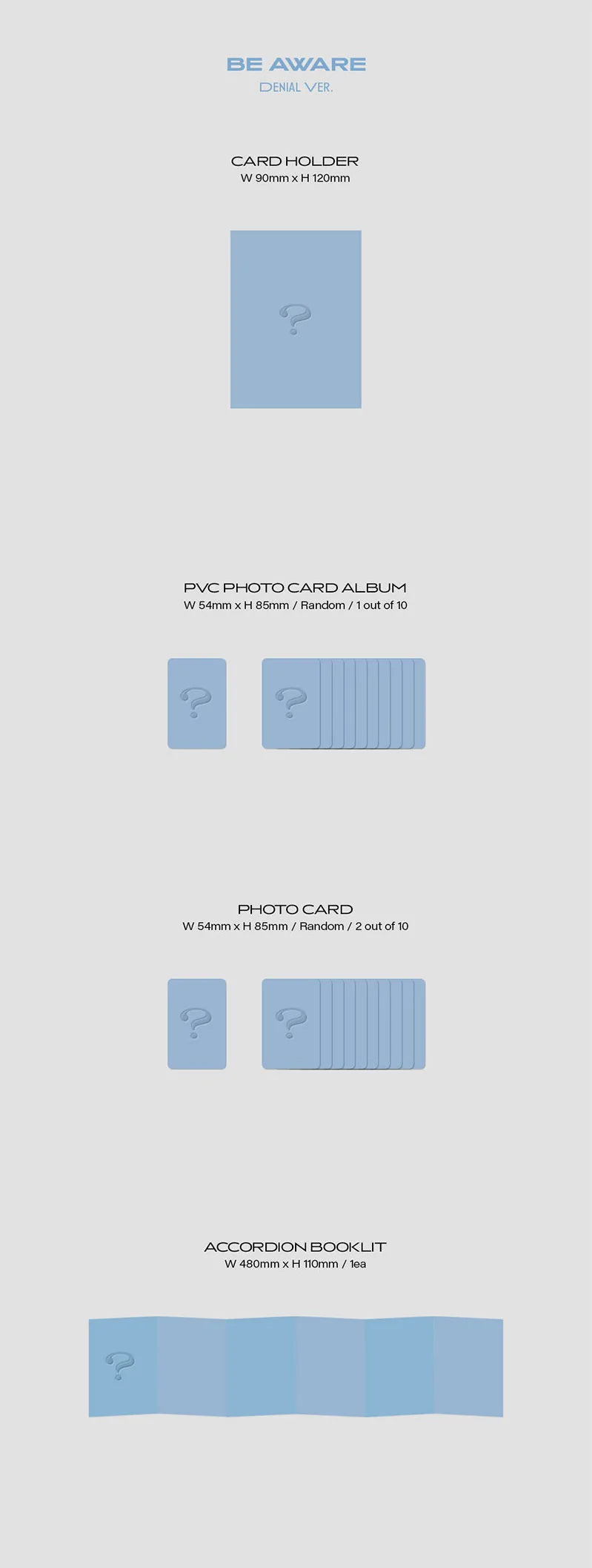 THE BOYZ 더보이즈 - 7th Mini-Album 'BE AWARE' (Platform Version)
