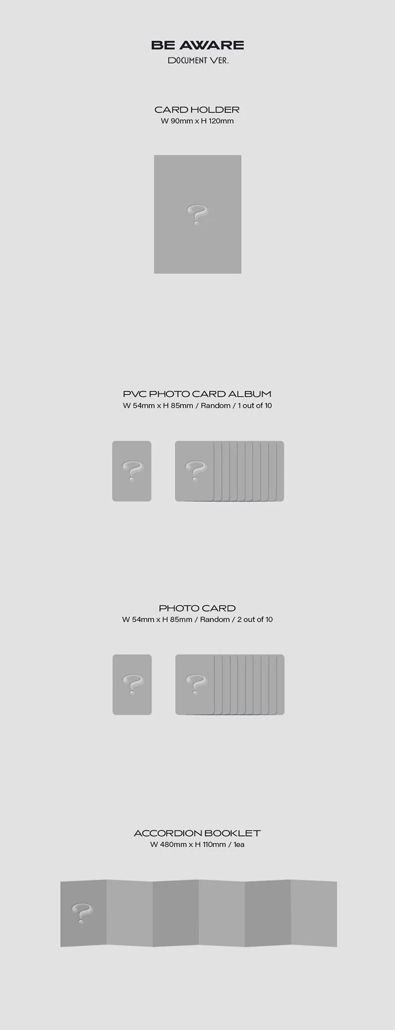 THE BOYZ 더보이즈 - 7th Mini-Album 'BE AWARE' (Platform Version)