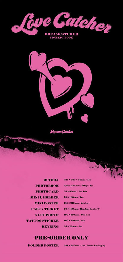 DREAMCATCHER - Concept Book 'LOVE CATCHER'