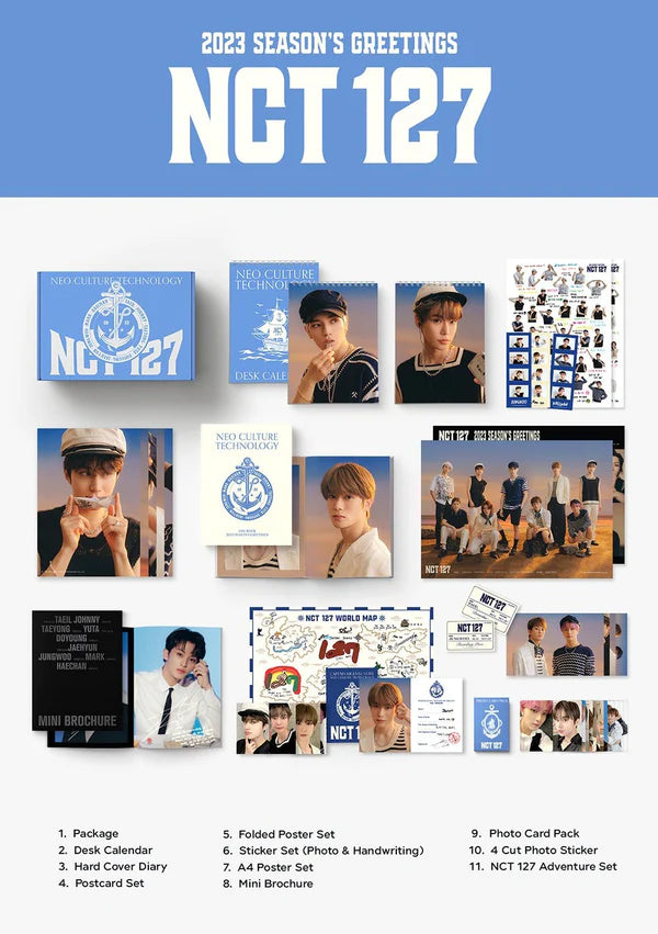 NCT 127 - 2023 SEASONS GREETINGS – KLOUD K-Pop Store